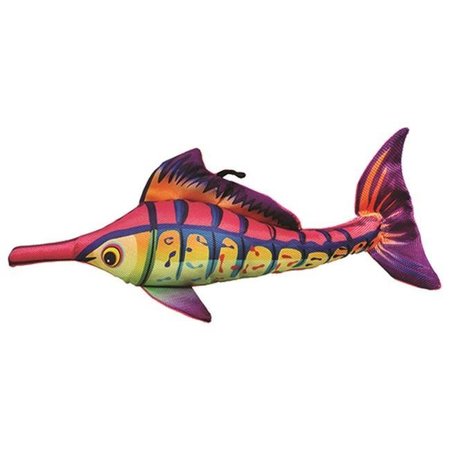 FANCY FELINE Plush Carlie Fish Toys; 14 in. FA17607